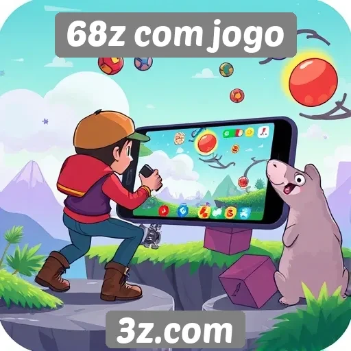 Experiência do usuário no 68z com jogos mobile